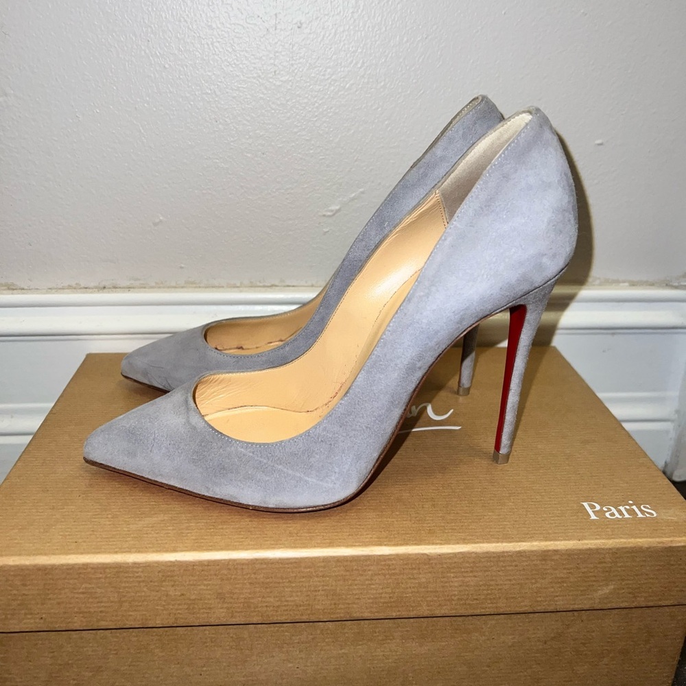 Pigalle Follies Suede Christian Louboutin pumps
